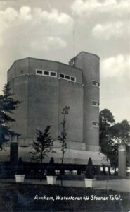Watertoren de Steenen Tafel (Gelderland, Arnhem) [bron: Gelders Archief]